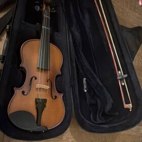 Acoustico Av100 Viola Youth Size Made In The Work Shop Of Hermann Luger Stradivarius 1/4