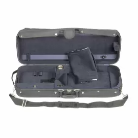 Bobelock 843608017366 2006 Student Adjustable Viola Case With Blue Velour Interior