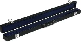B8-2bb-bkbu Bobelock B8-2bb Double Bow Case - Black With Blue Interior