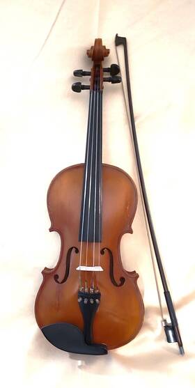 C. Meisel 7294 C. Viola 15 Inch German Made Geigen Bass Und Cellobau With Case And Bow