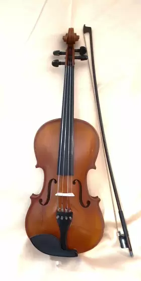 7294 C. Meisel Viola 15 Inch German Made Geigen Bass Und Cellobau With Case And Bow