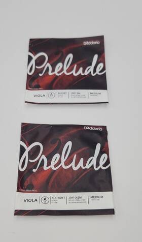 Daddario J911-sm Dftaddario J911 Sm Prelude Viola String A La Short Scale 2pk New