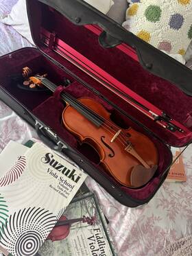 Eastman 445of Albert Larson Premier Full Size Viola 16 Inch - Model 445 Package Gorgeous