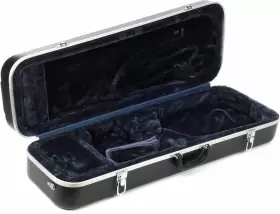 Ca75055 Eastman Ca750 Oblong Thermoplastic Viola Case - 15-inch