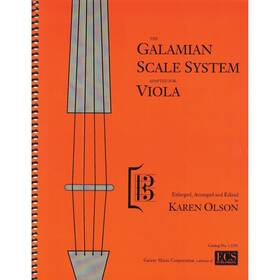 Galaxy Music 600313132919 Scale System For Viola Galamian/olson