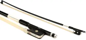 A71a50b Gewa Carbon Viola Bow Full-lined Nickel - 3/4 Size 13- To 14-inch