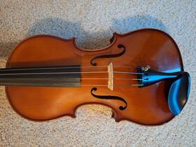 Glaesel Va033e Serial#1453 Otto A. 16 Inch Viola 1700 Stradivarius Vintage 1983 With Modern Case