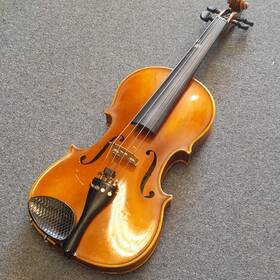 Glaesel Va10e 15 1/2in Violava10e Brown Varnish Fine Tuner With Hard Case Bow 1980