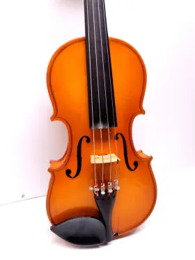 Va27g5 Glaesel Jr Viola 13 Inch Copy Of Antonius Stradivarius With Case And Bow