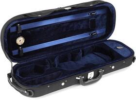 Howard Core 843608001235 Cc398 Economy Model Oblong Violin Case - Black 1/2 Size