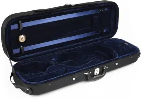 Howard Core 843608026177 Cc398 Economy Model Oblong Violin Case - Black 4/4 Size