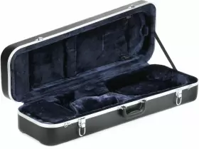 Cc400v-obl-15-15.5 Howard Core Cc400 Oblong Thermoplastic Viola Case - 15-inch
