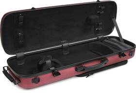 Howard Core Cc450-1-r Cc450 Oblong Scratch-resistant Violin Case - Red 4/4 Size
