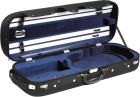 Cc498v-16-16.5 Howard Core Cc498v Oblong Viola Case - Black 16-16.5 Inches