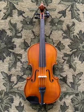 Kr10 Johannes K Hr 15 Inch Model No. Jahr 2007 Student Viola With Case Rosin Bow