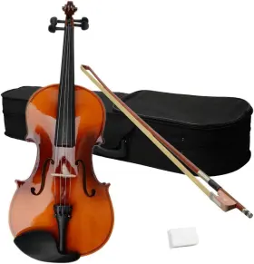 Kcelarec 445046993900 16 Inches Acoustic Viola With Case Bow Rosin Musical Instrument Set For A