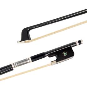 Kmise B085fythnf Viola Bow 4/4 Full Size Carbon Fiber Plaid Black