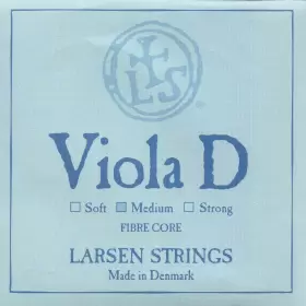 Larsen 813605014576 Viola D String - Aluminum/synthetic Medium