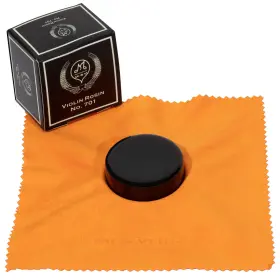 M Mi & Vi 696177791188 Mi&vi Premium Dark Rosin For Violin Viola Cello Bows Super Black