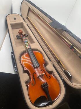Pfretzschner 3011 Erich Handmade Copy Of Stradivarius 1993 4/4 Model W Case Nice