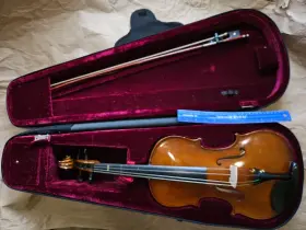 As-va060 R. Paesold Viola A. Schroetter Model Size 16 With Bow And Case