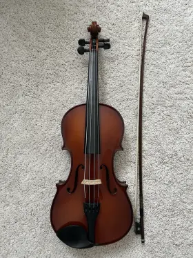 D017317 Scherl & Roth And Viola 16 Inch Outfit With Bow Brand New Case Rosin Digital Tuner