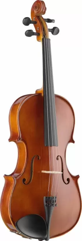 Va16 Stagg 16 Inch Solid Maple Viola With Standard-shaped Soft Case