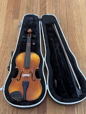 Strobel Ma-85-12 Ma-85 Student Series 12 Inch Viola Glasser Ny Bow Amazing Condition