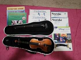 Strobel Ml-85-18 Student Series 1/8 Size Viol Inch ...starter Kit Lot Of 8