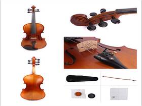 Yinfente 20180804-el1 New Full Size Viola 5string Solid Wood Made With Ebony Fittings