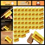 48-PACK Natural Rosin For Violin, Viola & Cello Bows Smooth Movement, Low Dust New. Price: $188.09.