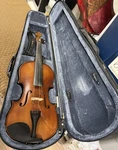 Carlo Robelli Violin Instrument Maple. Soft Travel Case Bow Shoulder Rest Vntg Used. Price: $99.99.
