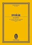 String Quartet OP.61 Major For Violin Viola Violoncello By Antonin Dvorak *vg* Very. Price: $28.95.