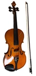Vintage Glaesel Shop Adjusted V130E4 4/4 Violin Fiddle Stradivarius Copy & Bow Used. Price: $177.79.