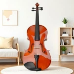 16" Full Size Beginner Acoustic Viola Set - Natural Student Case Bow Rosin New. Price: $69.59.