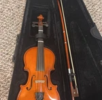 1/4 Size Acoustico Viola - Comes With Bow, Rosin, And Case Used. Price: $150.00.