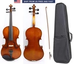Acoustic Viola 16INCH Maple Spruce Top Ebony Fittings With Case,bow Solid Wood New. Price: $159.00.