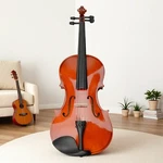 15" Full Size Beginner Acoustic Viola Set - Natural Student Case Bow Rosin New. Price: $69.59.