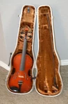 Glaesel V130E 4/4 Violin; Stradivarius Copy W/ Bow & Hard Case Used. Price: $150.00.