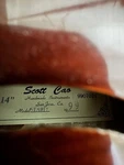 Scott Cao STA017 Viola W Case 14 Inch Used. Price: $975.00.