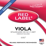 Super Sensitive 4107 Red Label Full Core Standard Viola Strings Set Of New. Price: $51.17.