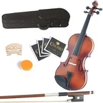Mendini MA350 12" Satin Antique Solid Wood Viola W/ Case & Bow - Natural Varnish Used. Price: $59.99.