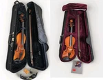 2 Student Violins Bellafina Corelli ML-10 Size 4/4 & Unbranded With Cases Used. Price: $349.99.