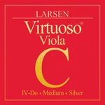 Larsen Strings Virtuoso Viola C 15 To 16-1/2 In., Medium Silver, Ball End New. Price: $61.20.