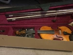 Cecilio Acoustic Violin Beginner Set W/ Case, Shoulder Rest, Tuner, Rosin Open. Price: $60.00.