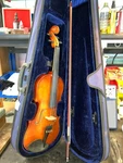 Violin 4/4 Palatino Vn-kit Full Size W/case, Chin Rest, Straps Rosin Tuner & Bow Used. Price: $99.00.